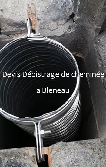 Devis Débistrage de cheminée a Bleneau