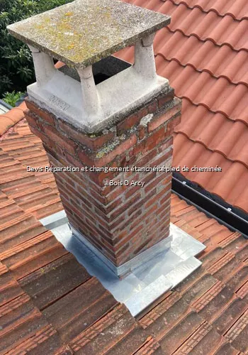Devis Réparation et changement étanchéité pied de cheminée a Bois D Arcy
