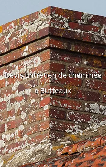 Devis Entretien de cheminée a Butteaux