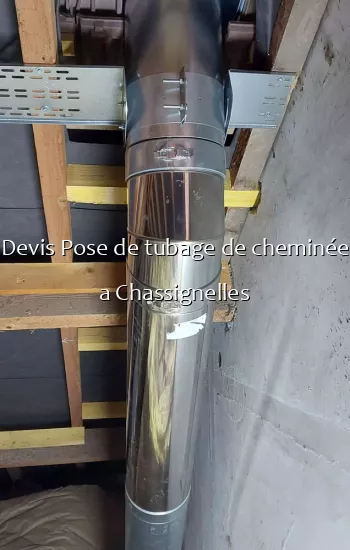 Devis Pose de tubage de cheminée a Chassignelles