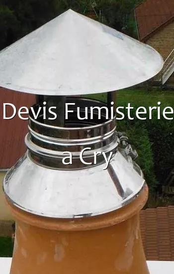 Devis Fumisterie a Cry