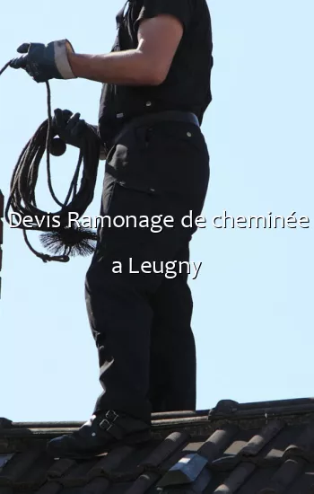 Devis Ramonage de cheminée a Leugny