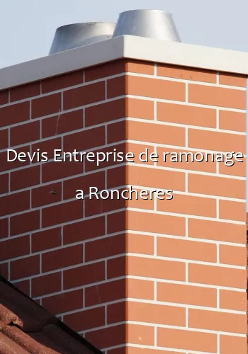 Devis Entreprise de ramonage a Roncheres