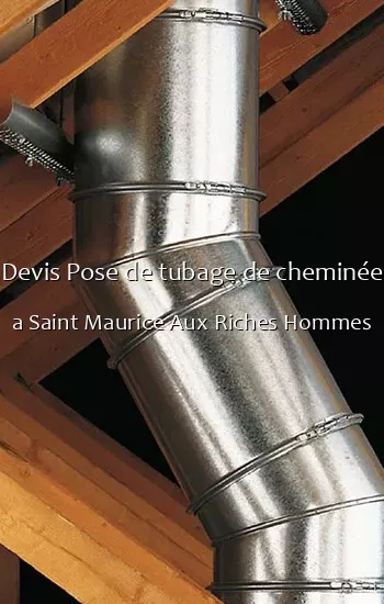 Devis Pose de tubage de cheminée a Saint Maurice Aux Riches Hommes