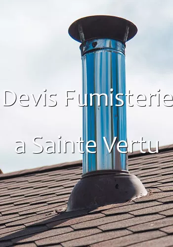 Devis Fumisterie a Sainte Vertu