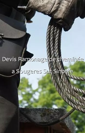 Devis Ramonage de cheminée a Sougeres Sur Sinotte