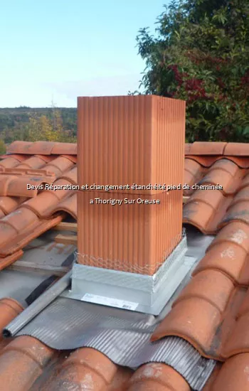 Devis Réparation et changement étanchéité pied de cheminée a Thorigny Sur Oreuse
