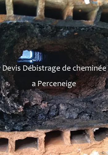 Devis Débistrage de cheminée a Perceneige